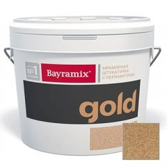 Декоративная штукатурка Bayramix Mineral Gold мраморная №GR147 15 кг
