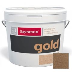 Декоративная штукатурка Bayramix Mineral Gold мраморная №G144 15 кг