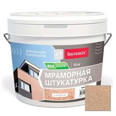 Декоративная штукатурка Bayramix Ecostone мраморная №777 15 кг