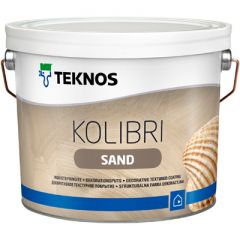 Декоративное покрытие Teknos Kolibri Sand РМ1 2,7 л