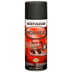 Эмаль термостойкая до 1093°С Rust-Oleum Чёрная (248903) 0,34 кг