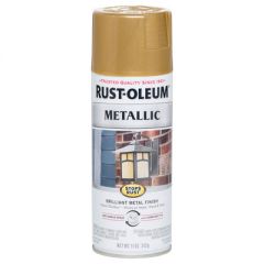 Эмаль аэрозольная антикоррозийная с эффектом металлика Rust-Oleum Золото (7270830) 0,312 кг