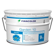 Эмаль алкидная Finncolor Garden 10 универсальная база А матовая 9 л