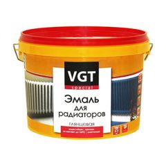 Эмаль VGT Профи для радиаторов супербелая глянцевая 0,5 кг