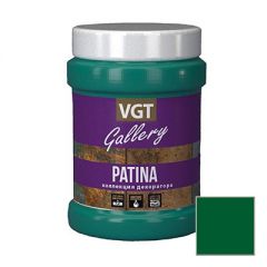 Эмаль VGT Gallery Patina матовая окись меди №3 0,25 кг
