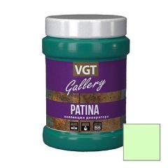 Эмаль VGT Gallery Patina матовая окись меди №1 0,25 кг