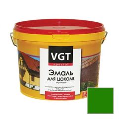 Эмаль акриловая VGT для цоколя зеленая 2,5 кг