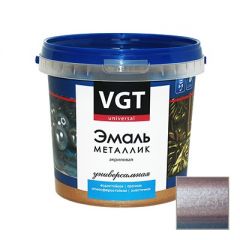 Эмаль VGT металлик универсальная аметист 0,23 кг