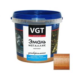 Эмаль VGT металлик универсальная бронза 0,23 кг