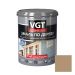 Эмаль акриловая VGT Premium Profi по дереву полуматовая кофейная 2,5 кг