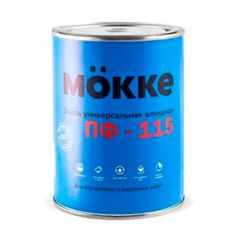Эмаль алкидная Mokke ПФ-115 Синяя 0,9 кг