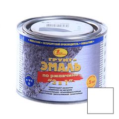 Грунт-эмаль по ржавчине Новбытхим (Newchem) 3 в 1 Белый 0,4 л