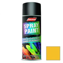 Эмаль аэрозольная Parade Spray Paint 25 Желтый 400 мл