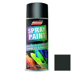 Эмаль аэрозольная Parade Spray Paint 39 Черный глянцевый 400 мл