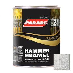 Эмаль по металлу Parade (Парад) Special Z1 543-311 Серебристо-серая молотковая 0,75 л