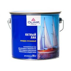 Лак Olimp яхтный полуматовый (16480) 2,7 л