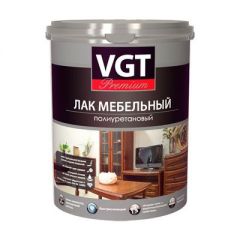Лак VGT Premium полиуретановый мебельный матовый 0,9 кг