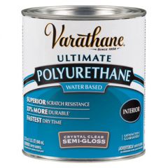 Лак Varathane полиуретановый на акриловой основе для внутренних работ Ultimate Полуглянцевый (200141) 0,946 л