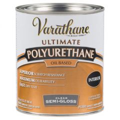Лак Varathane полиуретановый на масляной основе для внутренних работ Ultimate Полуглянцевый (6041) 0,946 л