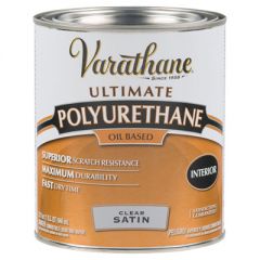Лак Varathane полиуретановый на масляной основе для внутренних работ Ultimate Матовый (9141) 0,946 л