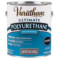 Лак Varathane полиуретановый на акриловой основе для внутренних работ Ultimate Полуглянцевый (200131) 3,78 л