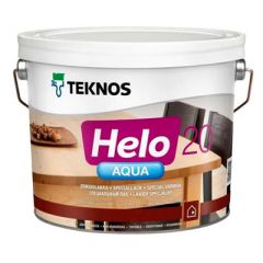 Лак Teknos Helo Aqua 20 полуматовый 2,7 л