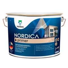 Грунтовка Teknos для деревянных фасадов Nordica Primer PM1 2,7 л
