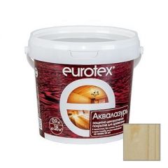 Защитно-декоративное покрытие Eurotex Аквалазурь бесцветный 0,9 кг