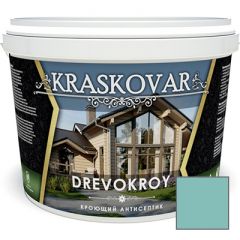 Антисептик кроющий Kraskovar Drevokroy RAL 6027 (1900001380) 0,9 л