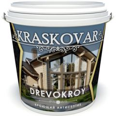 Антисептик кроющий Kraskovar Drevokroy База A (1900001082) 0,9 л