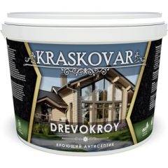 Антисептик кроющий Kraskovar Drevokroy База A (1900001084) 9 л