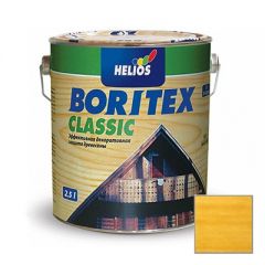 Лазурь декоративная Helios Boritex Classic №2 Сосна 2,5 л