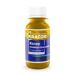 Колер Krafor универсальный желтый 0,1 л