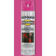 Краска аэрозольная маркировочная Rust-Oleum Professional Fluorescent Pink (255641) 0,426 кг