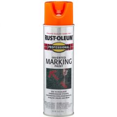 Краска аэрозольная маркировочная Rust-Oleum Professional Fluorescent Orange (2554838) 0,426 кг
