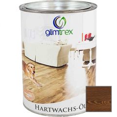 Масло с твердым воском цветное Glimtrex Hartwachs-Ol фундук 1 л