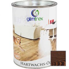 Масло с твердым воском цветное Glimtrex Hartwachs-Ol баклажан 2,5 л