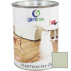 Масло с твердым воском цветное Glimtrex Hartwachs-Ol бирюза 2,5 л