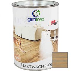 Масло с твердым воском цветное Glimtrex (Глимтрекс) Hartwachs-Ol дымчатый 2,5 л