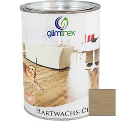 Масло с твердым воском цветное Glimtrex Hartwachs-Ol орех 2,5 л