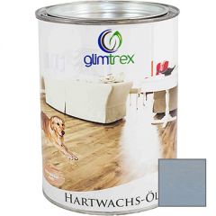 Масло с твердым воском цветное Glimtrex (Глимтрекс) Hartwachs-Ol Интенсив индиго 1 л