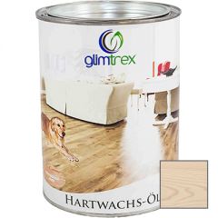 Масло с твердым воском цветное Glimtrex Hartwachs-Ol берёза 1 л