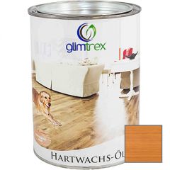 Масло с твердым воском цветное Glimtrex Hartwachs-Ol клён 1 л