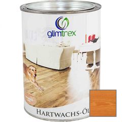 Масло с твердым воском цветное Glimtrex (Глимтрекс) Hartwachs-Ol меранти 1 л
