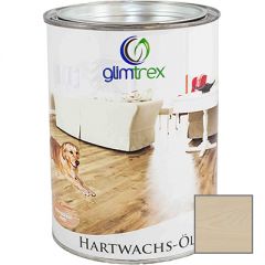 Масло с твердым воском цветное Glimtrex Hartwachs-Ol мидори 1 л