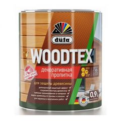 Пропитка декоративная Dufa Woodtex (Вудтекс) для защиты древесины Венге 0,9 л