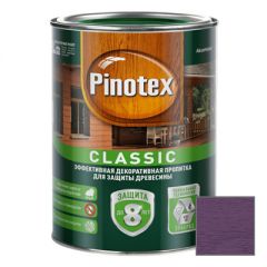 Декоративная пропитка Pinotex Classic Лесная ежевика 1 л