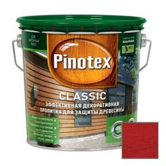 Декоративная пропитка Pinotex Classic Рубиновый закат 2,7 л