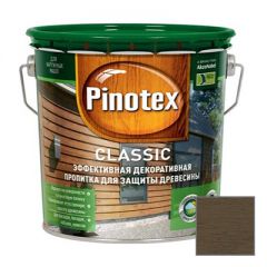 Декоративная пропитка Pinotex Classic Опаловый коричневый 2,7 л