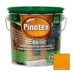 Декоративная пропитка Pinotex Classic Шафран 2,7 л